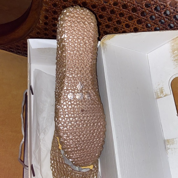Nature Breeze Asya gold glitter size 9 NIB - Picture 7 of 11